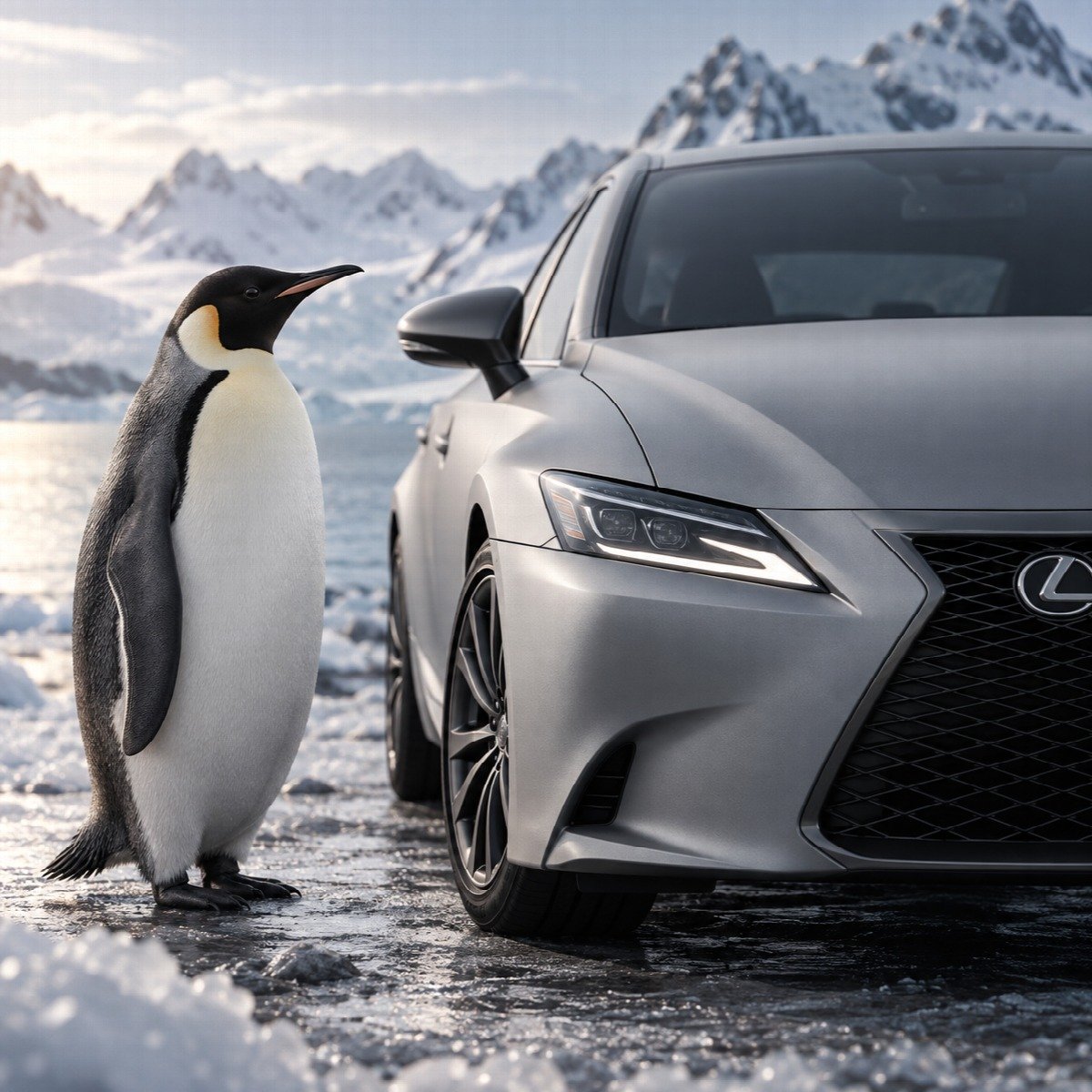 Penguin — Clear Matte PPF finish