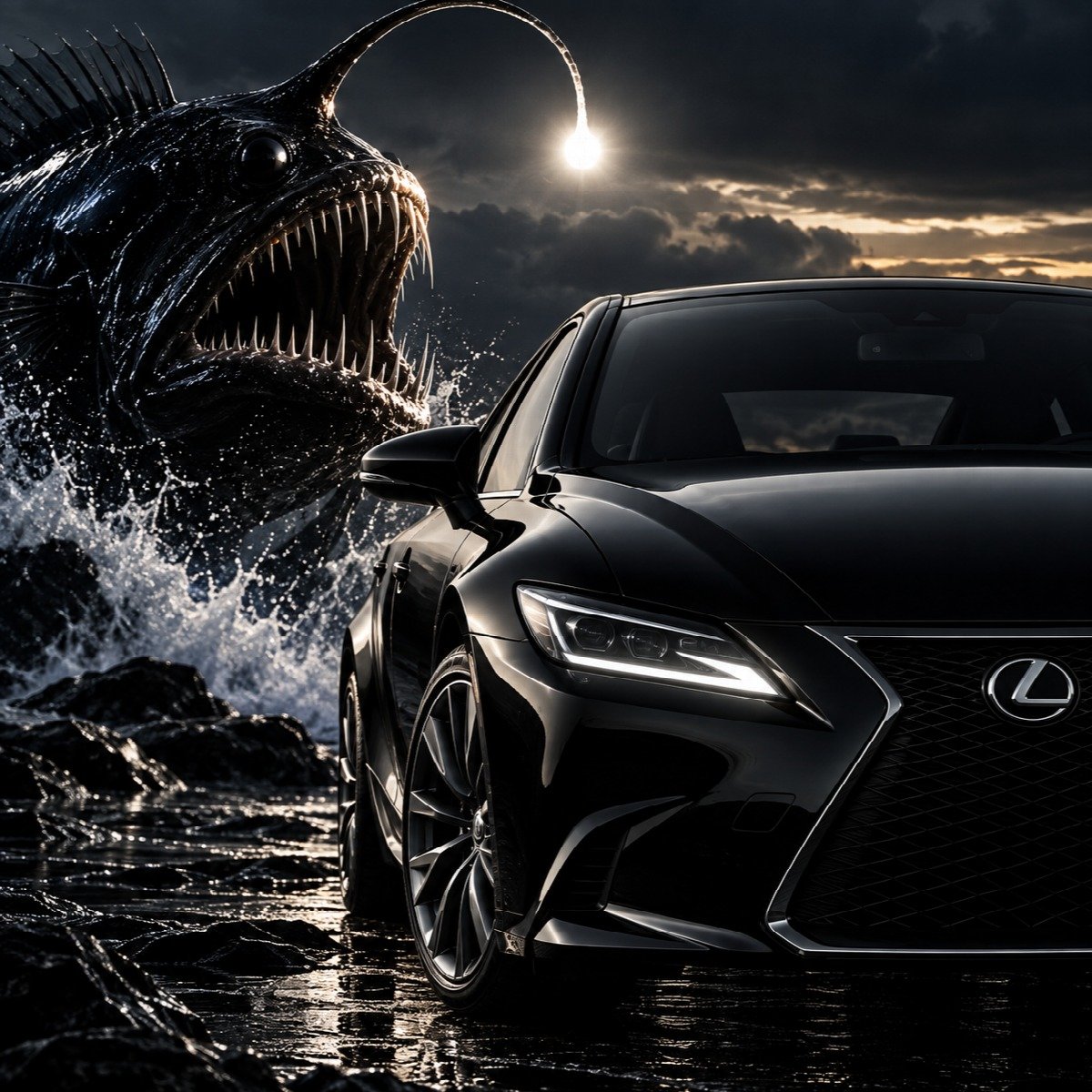 Seadevil — Black Glossy PPF finish